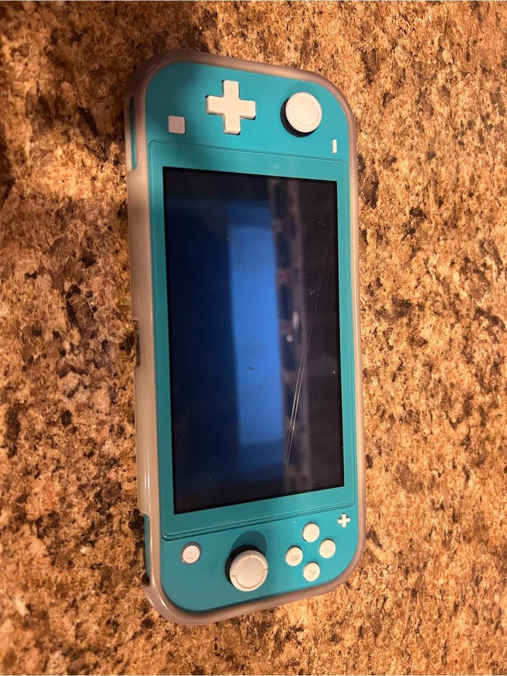 Nintendo Switch Lite Turquoise with Gray Accents Handheld Console